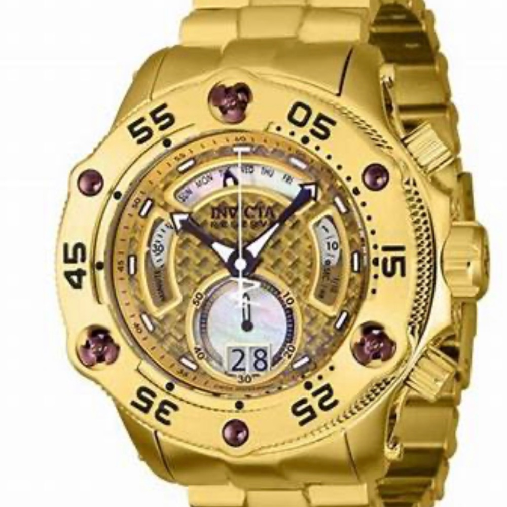 INVICTA Reserve Excursion Gold Label Watch - Picture 6 of 12